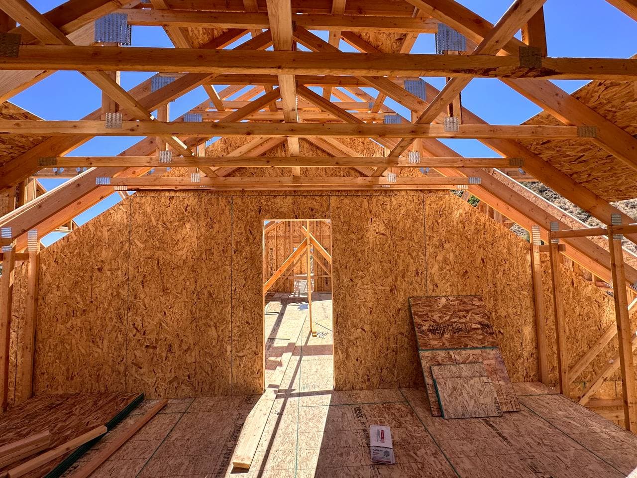 Timber framing detail